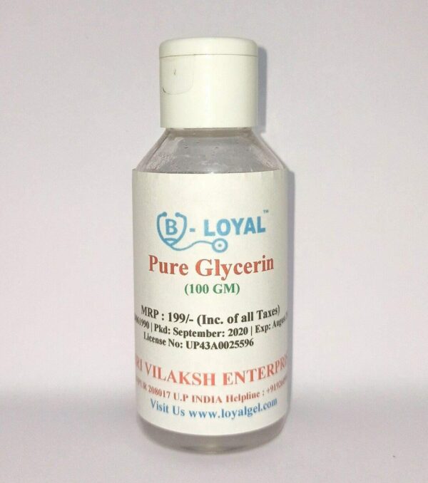 Loyal 100% Pure Glycerin for Face and Skin (100 ML)